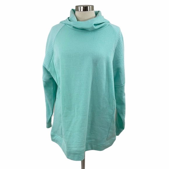 MTA Sport Tops - MTA Sport Active Cowl-neck Hoodie Pullover Top